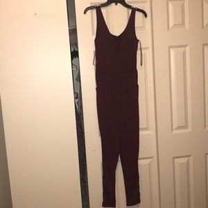Maroon Romper NWOT